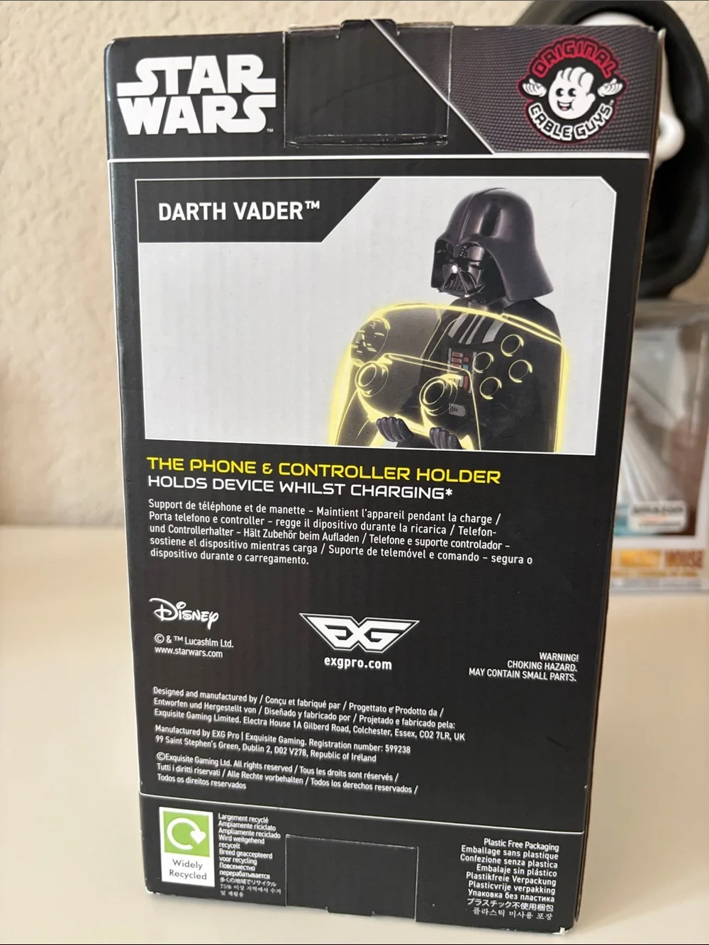 Star Wars Darth Vader Controller Stand in Black